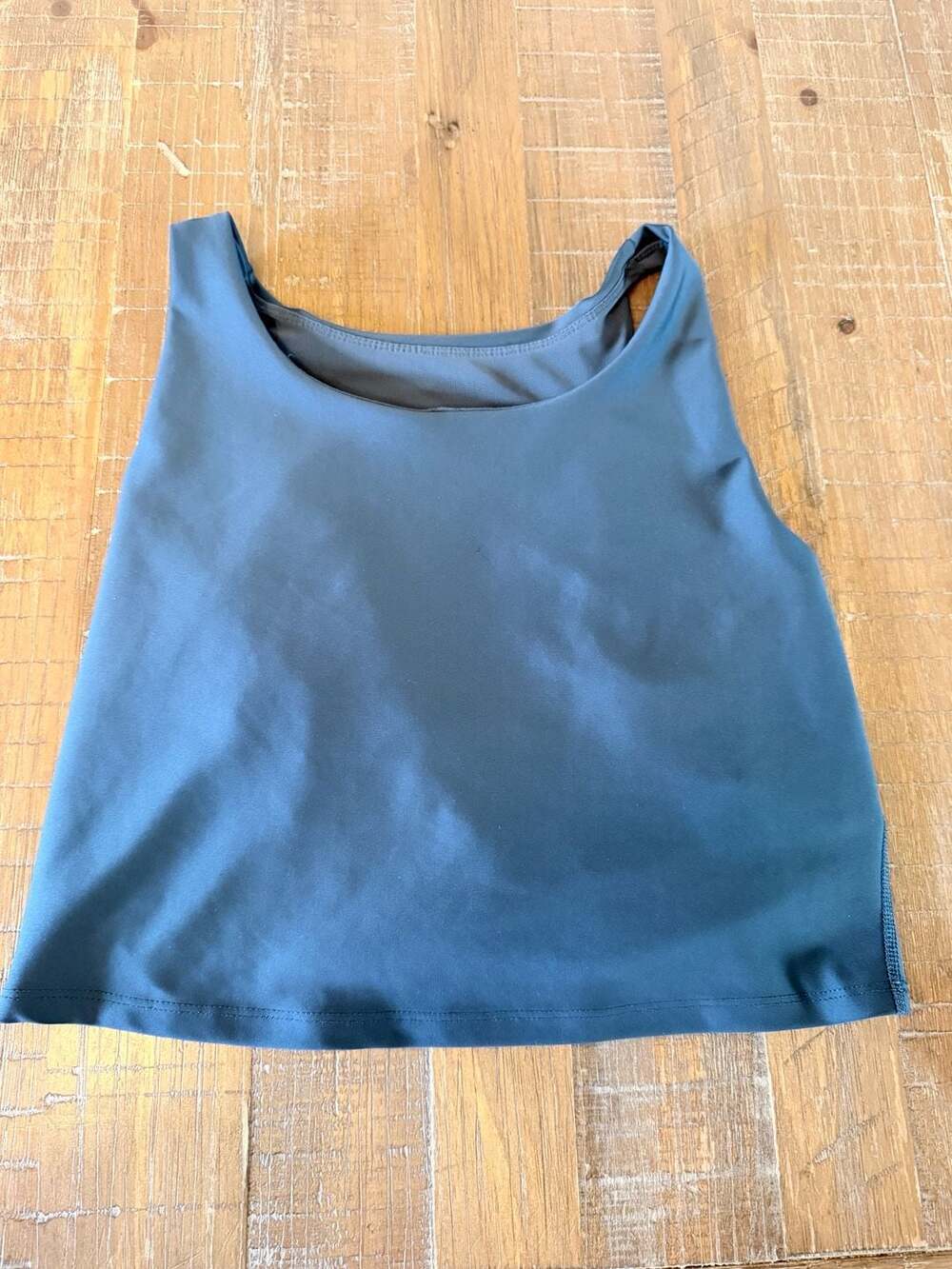Women's Sleeveless Athletic Crop Tank, UnPadded Top XL